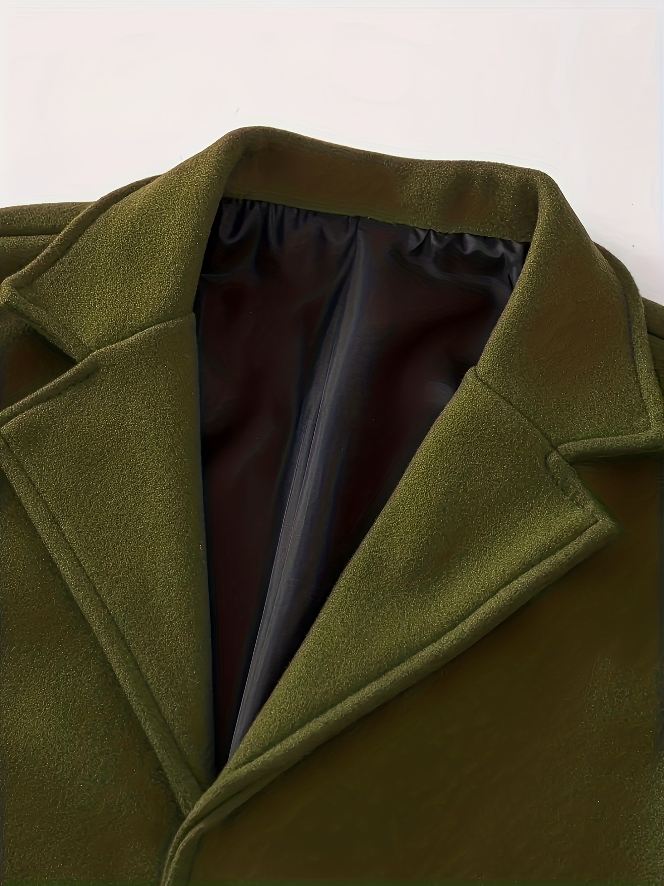 two sizes smaller mens classic long trench coat casual single breasted retro overcoat for fall winter jacket christmas gifts details 19