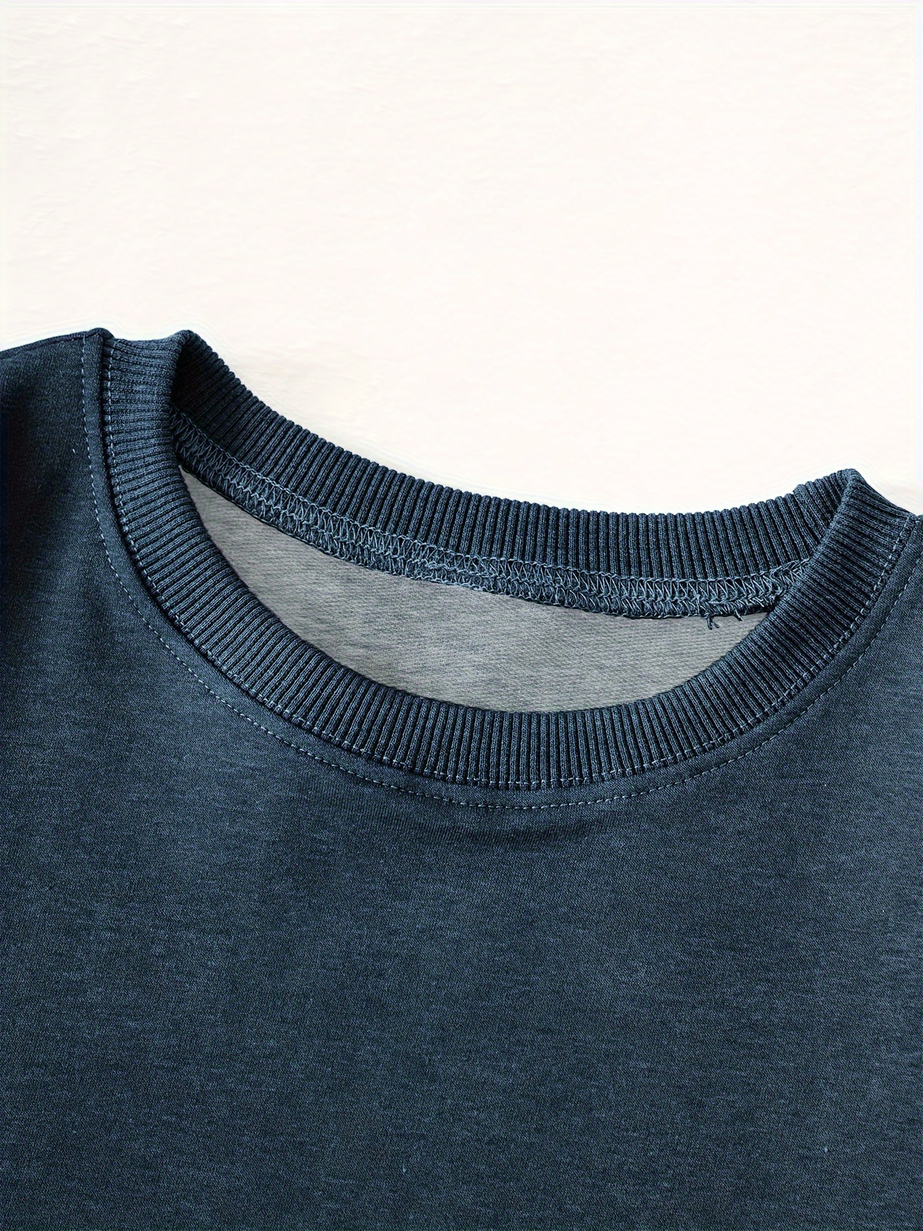 coffee letter print loose sweatshirt casual long sleeve crew neck sweatshirt womens clothing details 3