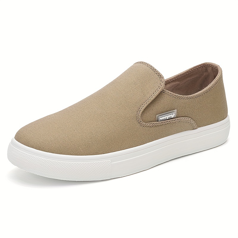 mens canvas shoes fashion casual skate shoes walking sneakers mens shoes details 9