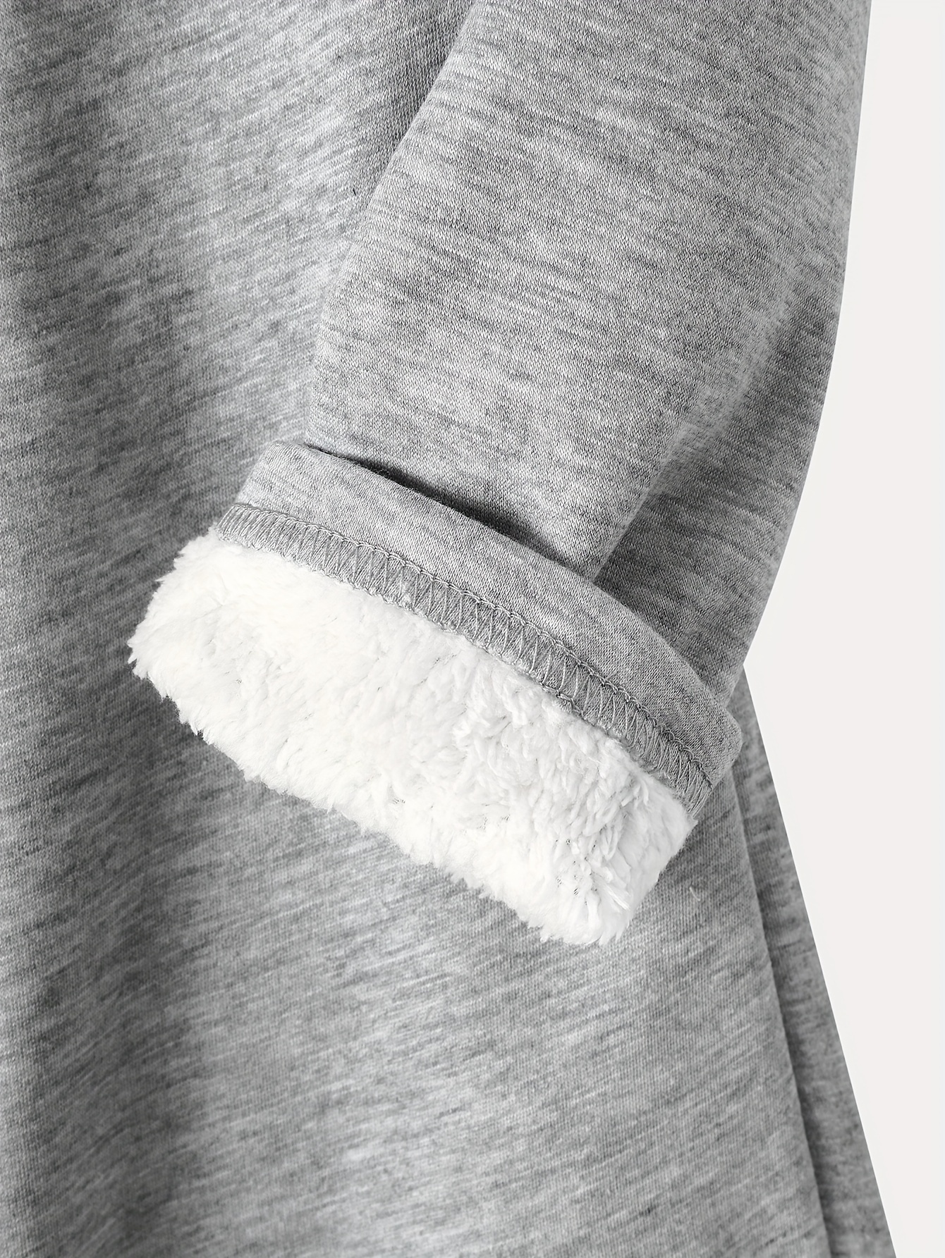 solid crew neck thermal sweatshirt casual long sleeve simple sweatshirt for fall winter womens clothing details 28