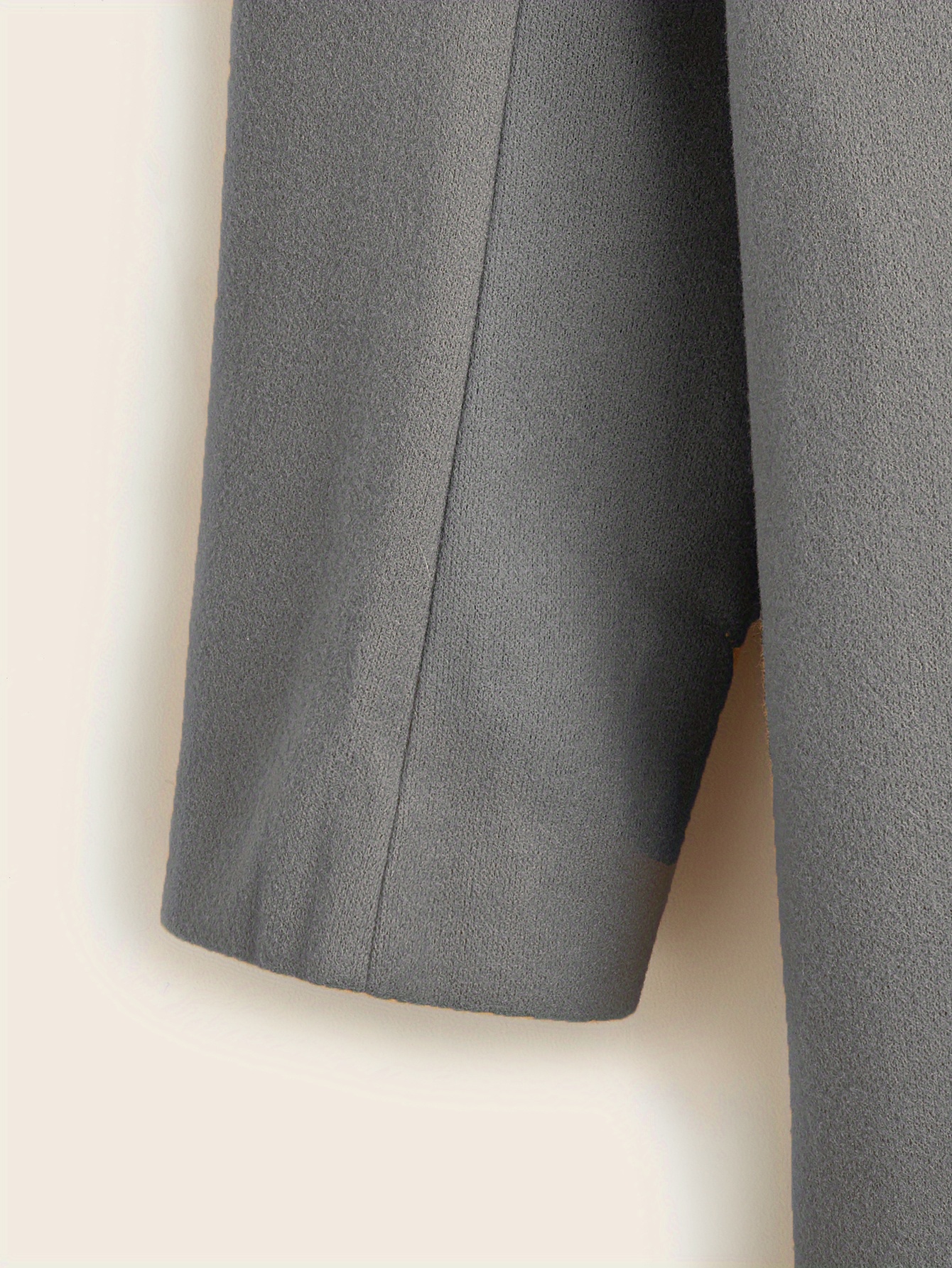 mens trendy retro solid long sleeve coat windbreaker lapel long overcoat for autumn winter details 23