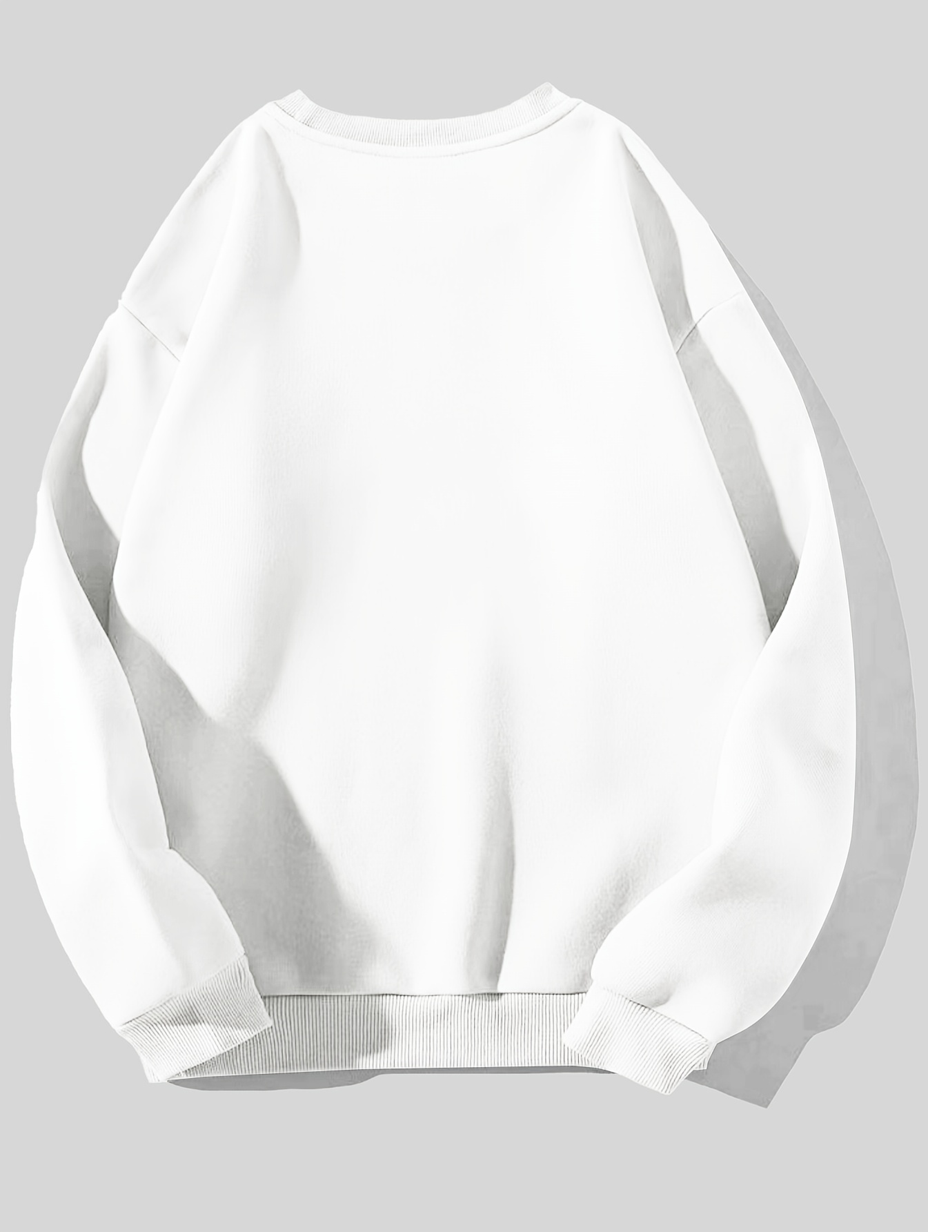 be you print sweatshirt casual long sleeve crew neck sweatshirt womens clothing details 31