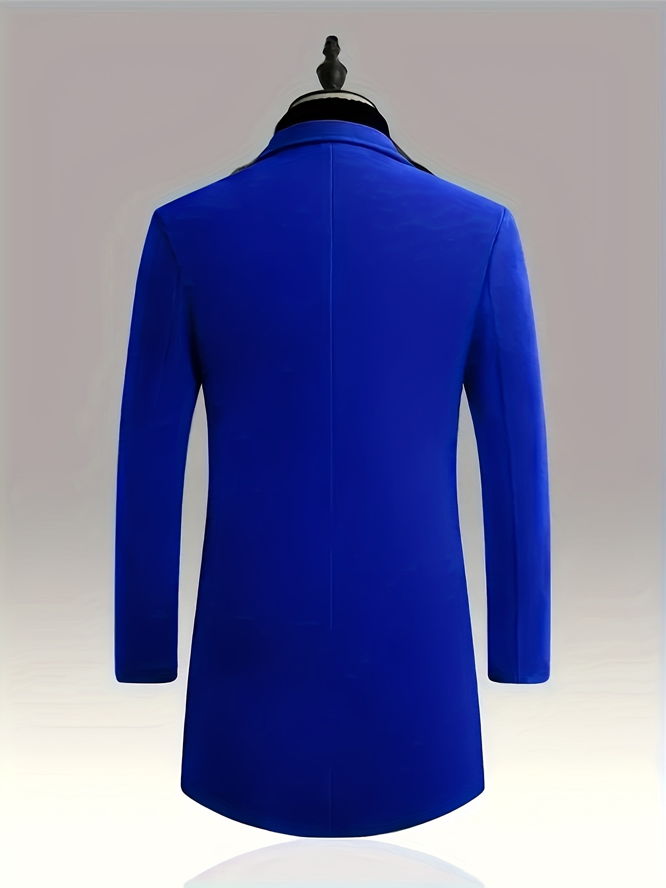 two sizes smaller mens classic long trench coat casual single breasted retro overcoat for fall winter jacket christmas gifts details 1