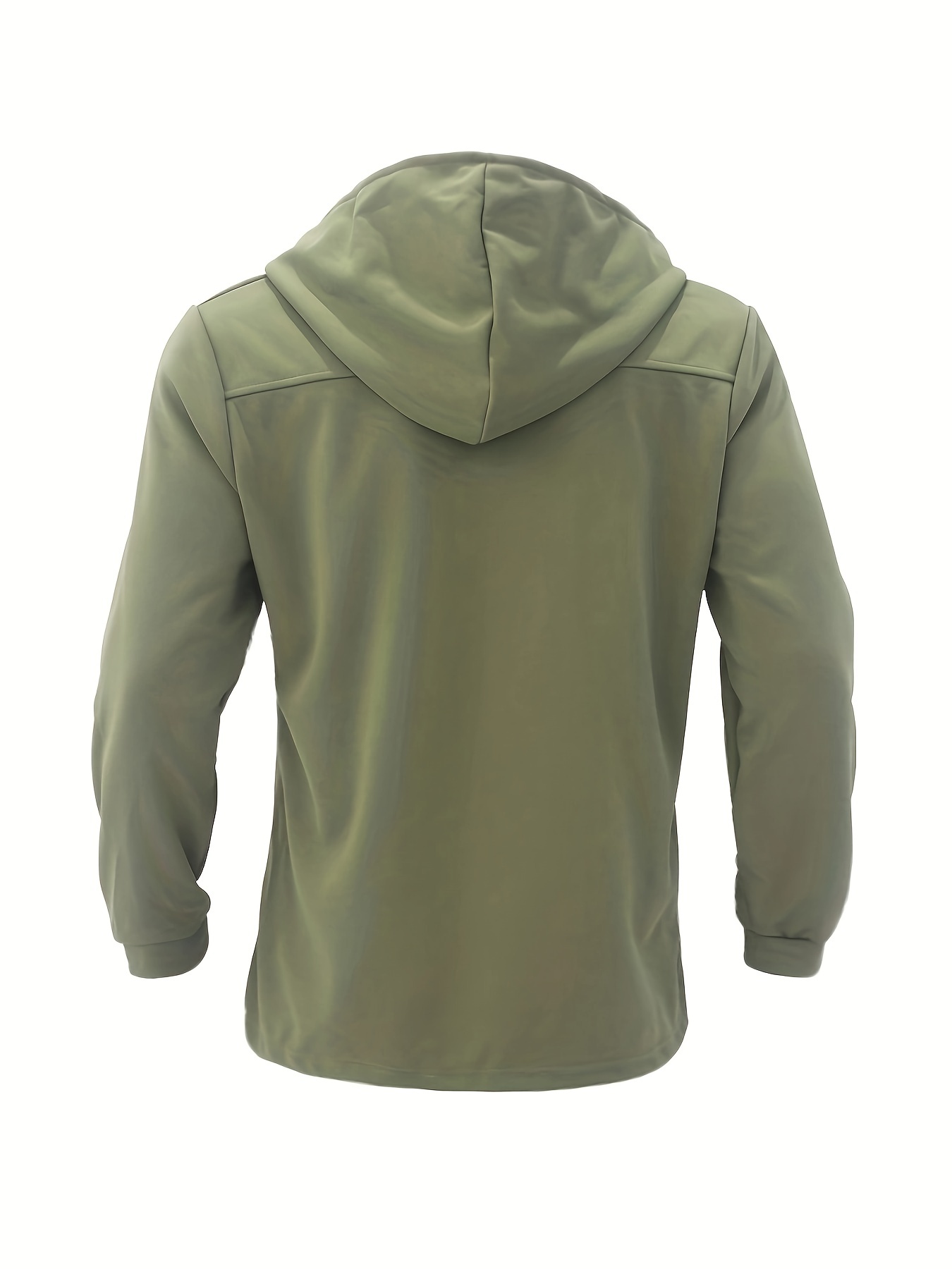 cotton blend mens trendy retro hooded long sleeve coat windbreaker stylish long overcoat for autumn winter details 3