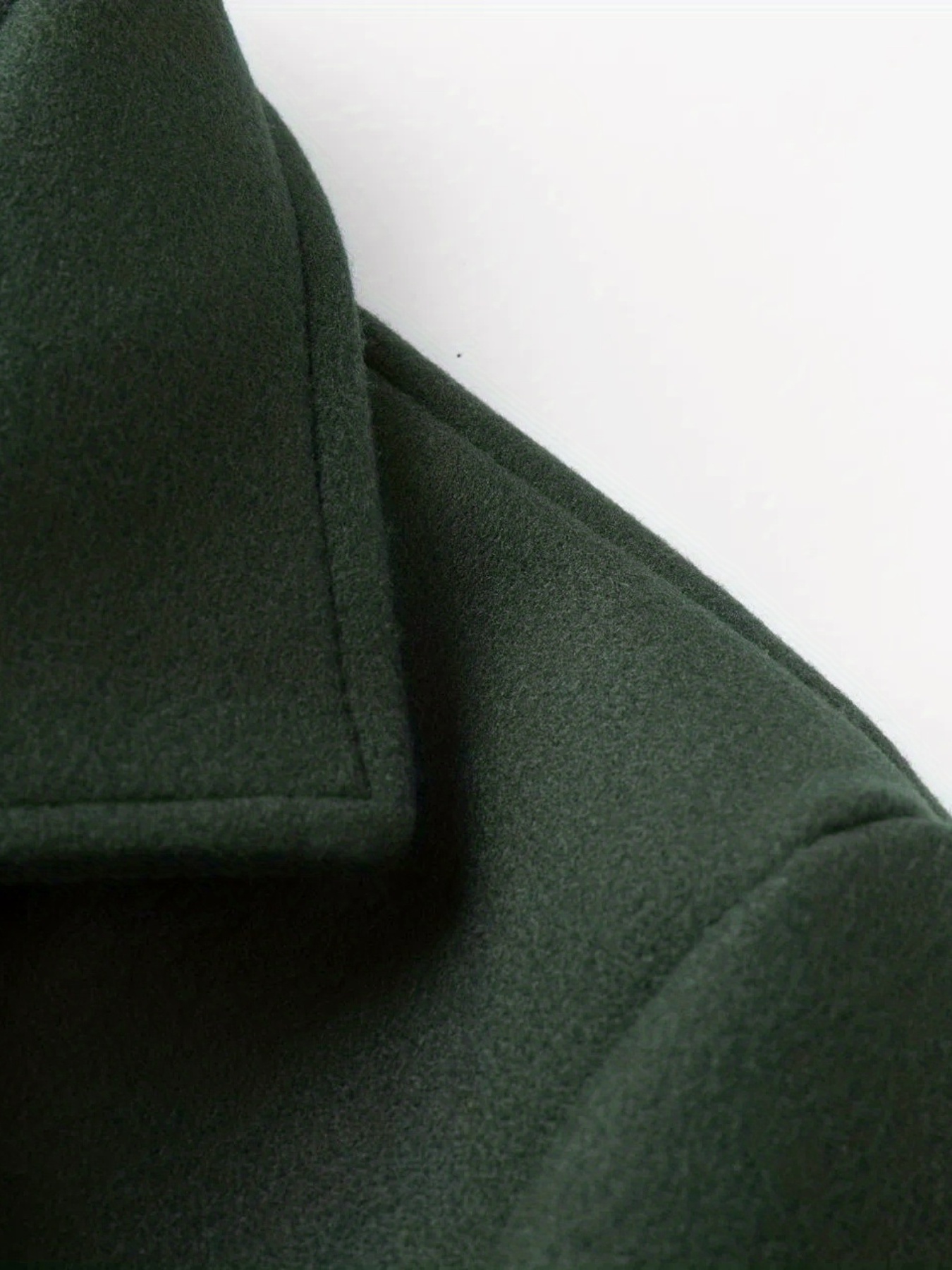 chic elegant double breasted trench coat mens casual lapel flap pocket woolen overcoat for fall winter business details 18