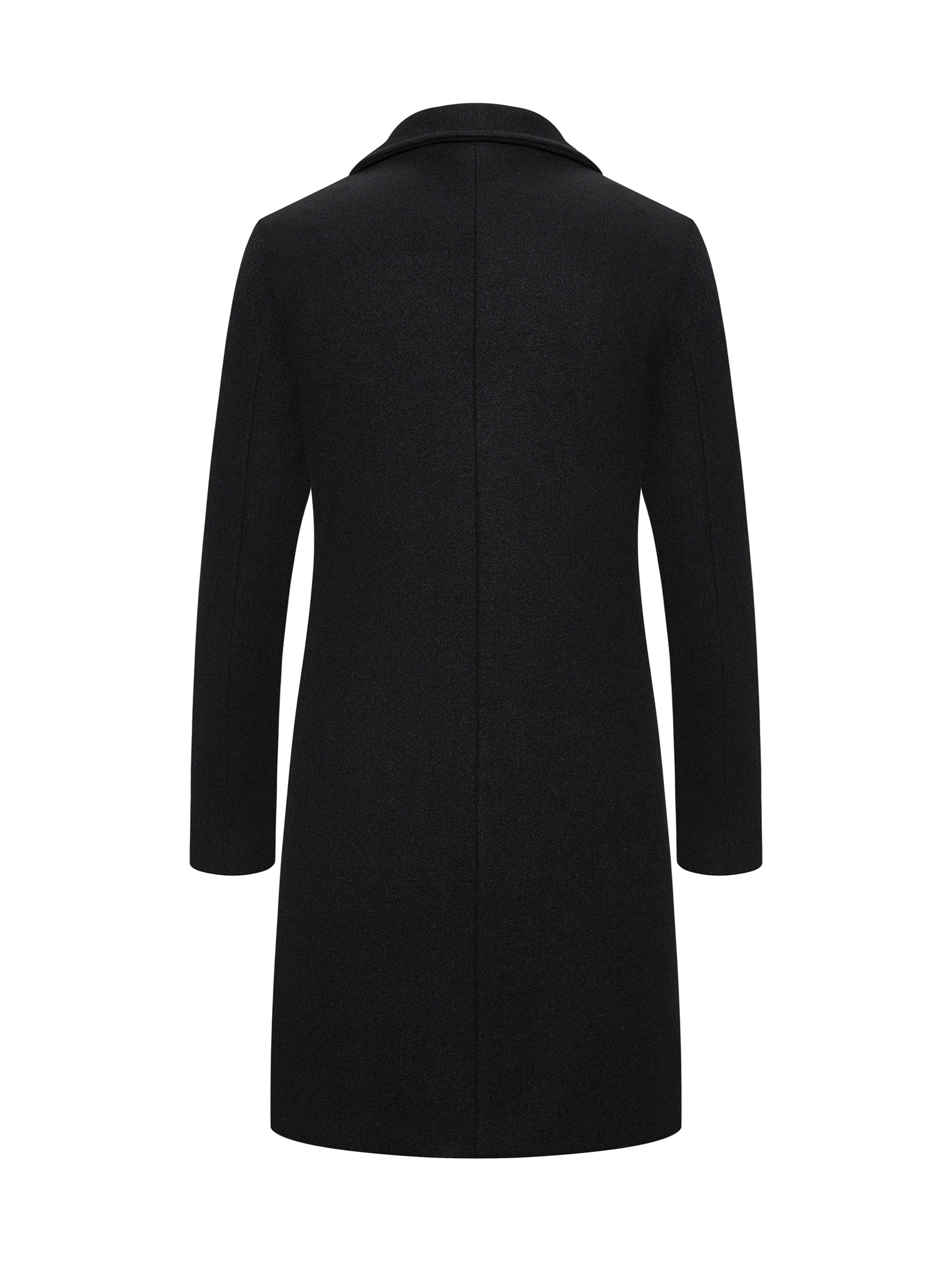 new mens mid length single breasted trench coat jacket details 30