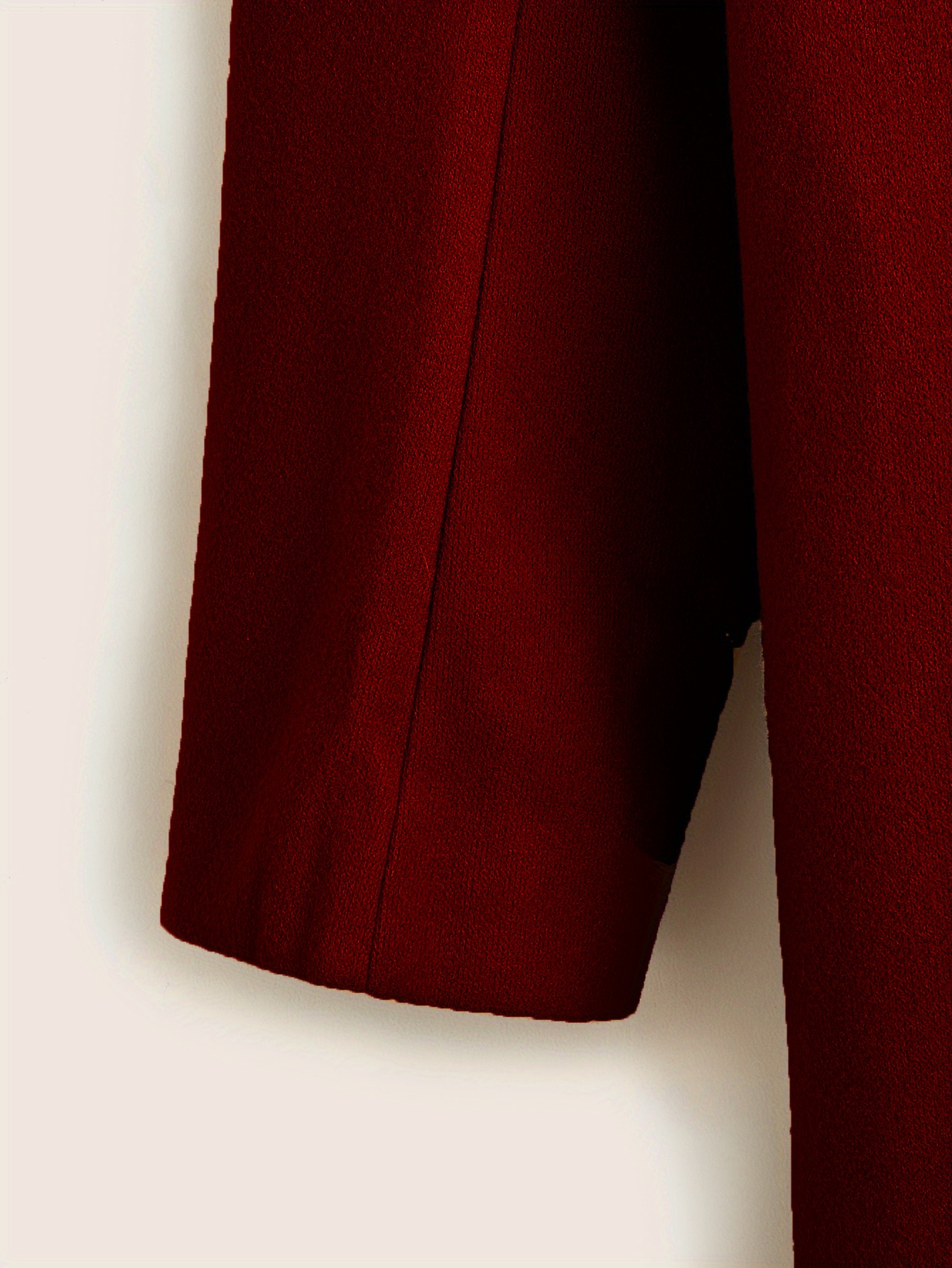 mens trendy retro solid long sleeve coat windbreaker lapel long overcoat for autumn winter details 35