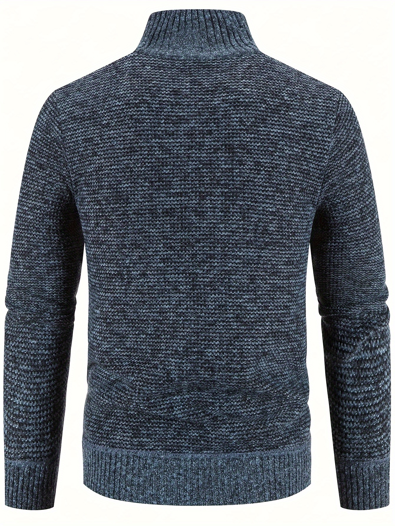 casual jacket, mens warm sweater casual jacket stand collar jacket coat for fall winter details 6