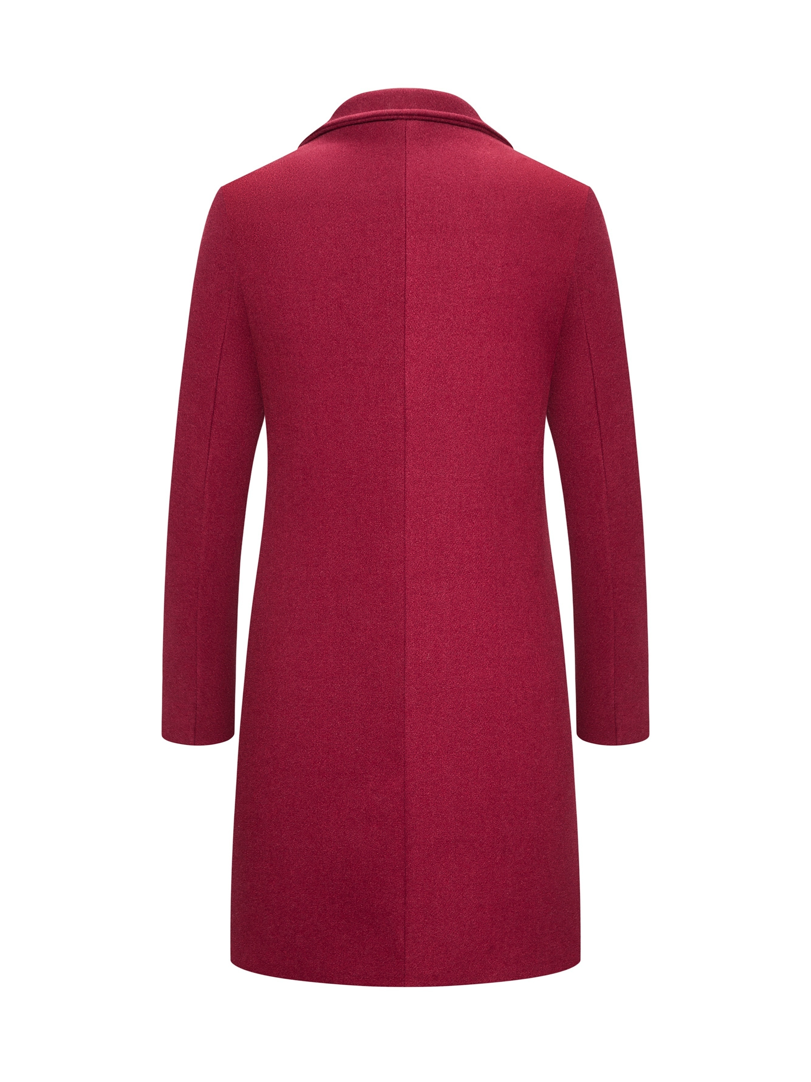 new mens mid length single breasted trench coat jacket details 23