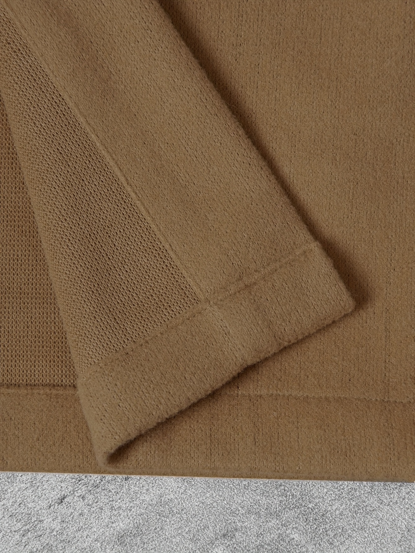 mens casual woolen flap pocket jacket chic button up mature coat for fall winter details 14