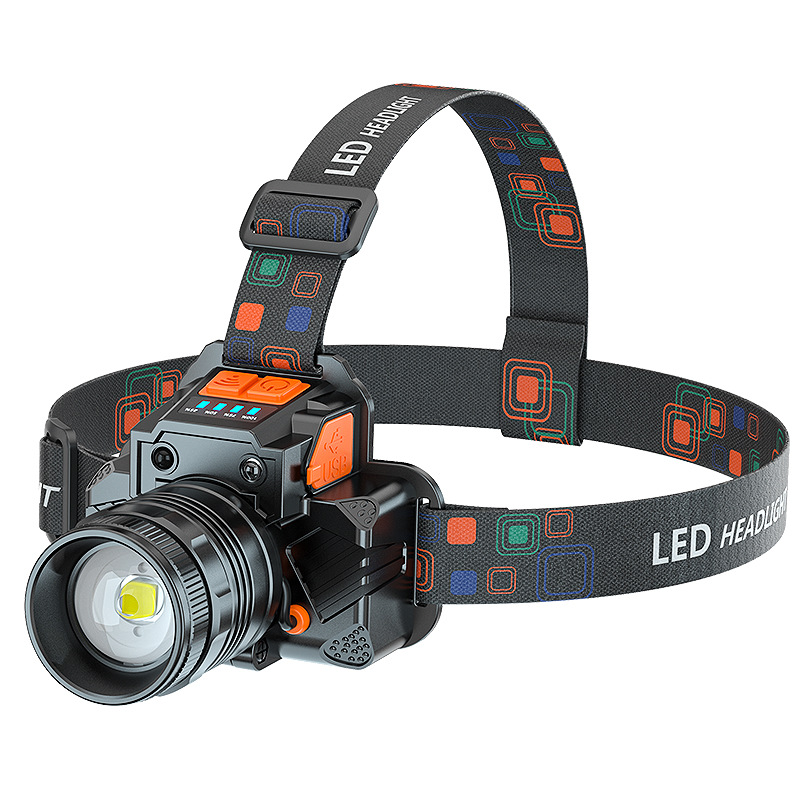 Head mounted sensor super bright torch