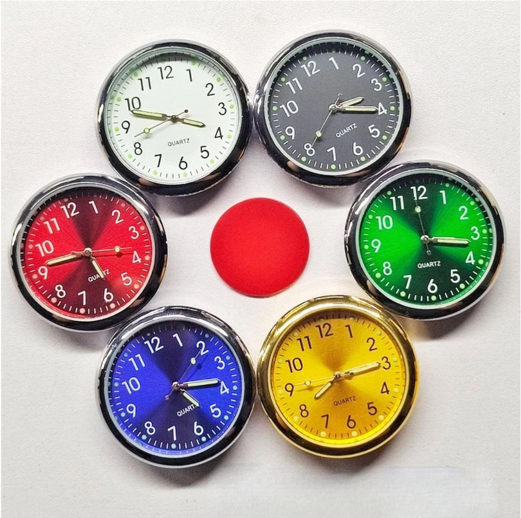 🔥Last Day Promotion - Buy 1 Get 1 Free🔥Vintage gift-Luminous decoration mini clock for car/motorcycle/Sewing machine