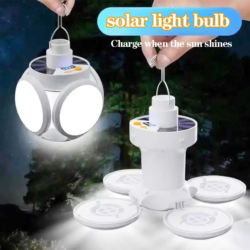 Collapsible Solar Powered Soccer Lights