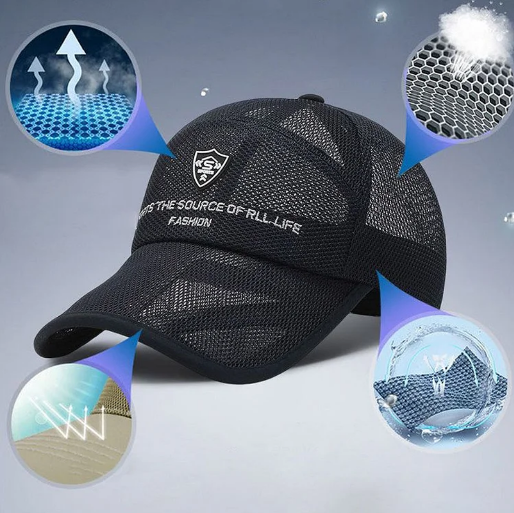 Men’s Outdoor Breathable Mesh Baseball Cap