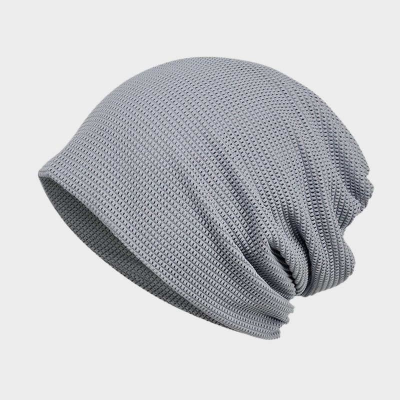 春夏薄款網孔透氣包頭帽