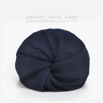 春夏薄款網孔透氣包頭帽