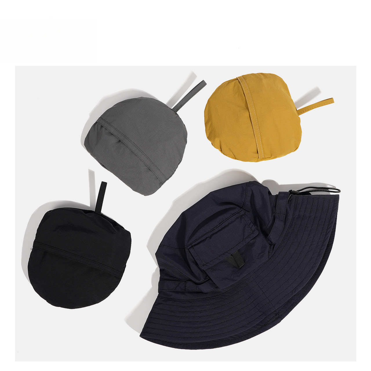 戶外登山必備速乾防水防紫外線可折疊漁夫帽男女同款