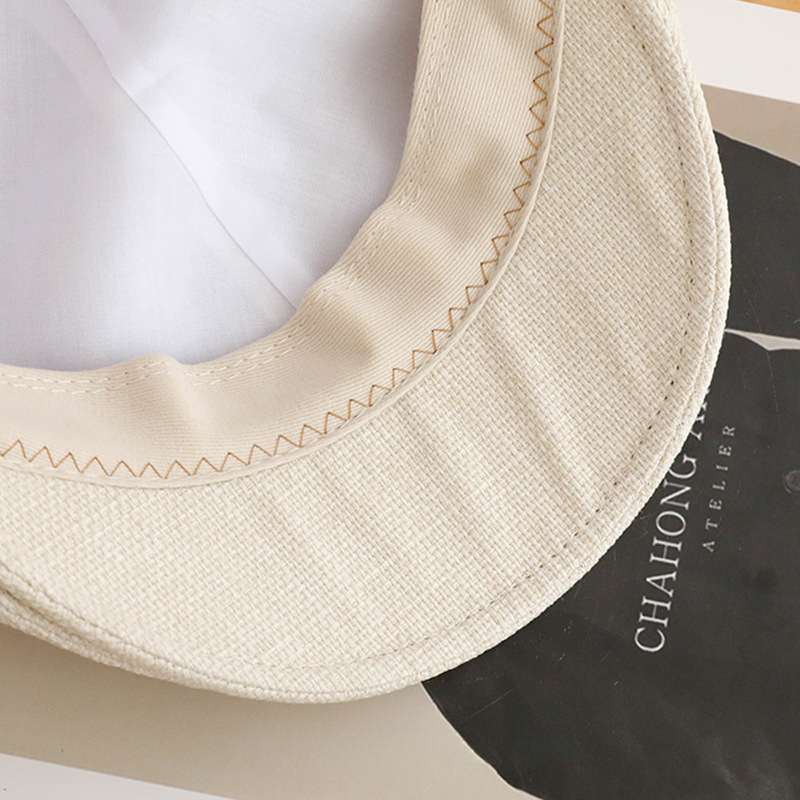 日系文藝寬檐鴨舌帽