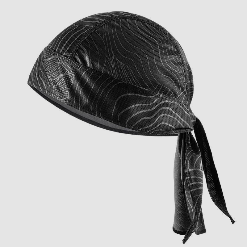 海盜頭巾帽薄款透氣戶外騎行機車包頭帽吸汗速幹