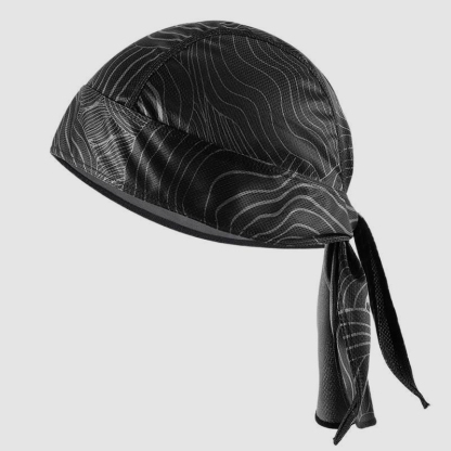 海盜頭巾帽薄款透氣戶外騎行機車包頭帽吸汗速幹