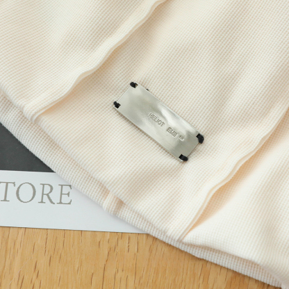 鐵標堆堆帽顯臉小百搭網紅包頭帽