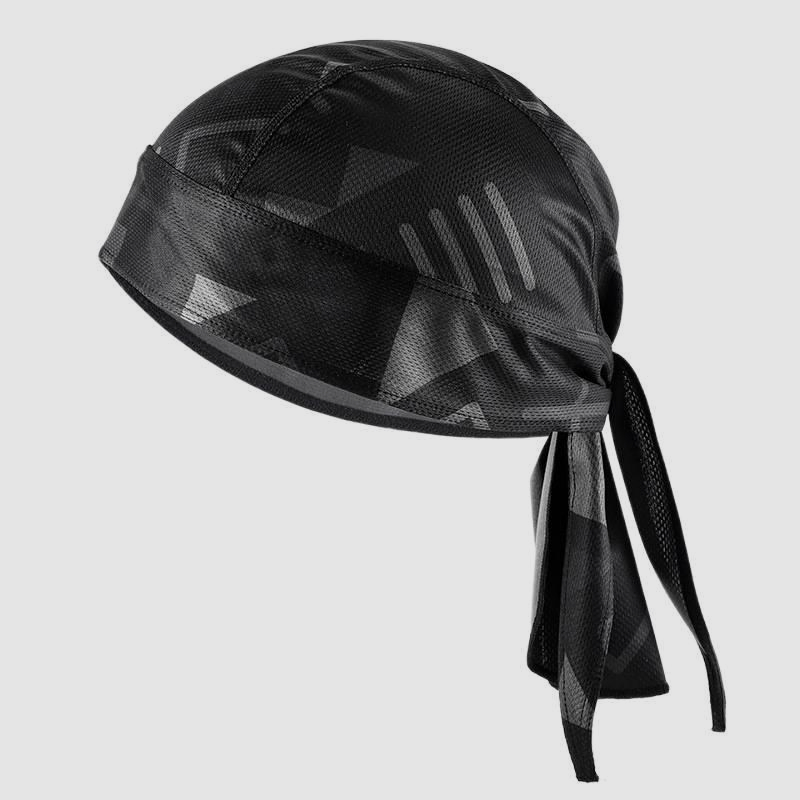 海盜頭巾帽薄款透氣戶外騎行機車包頭帽吸汗速幹