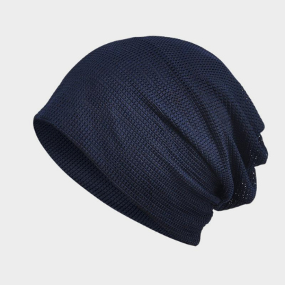 春夏薄款網孔透氣包頭帽