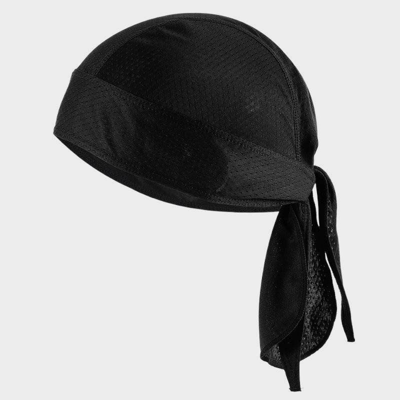 海盜頭巾帽速乾透氣戶外騎行機車包頭帽吸汗薄款