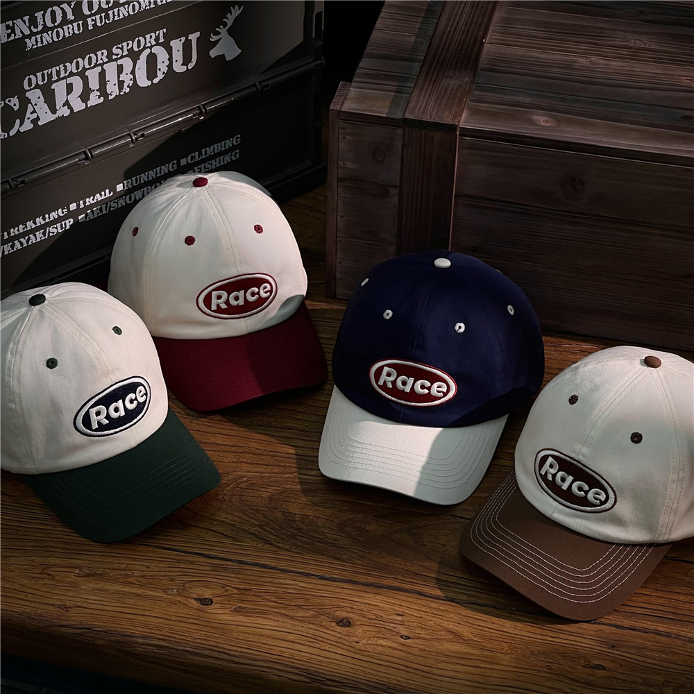 韓系東大門拼色棒球帽