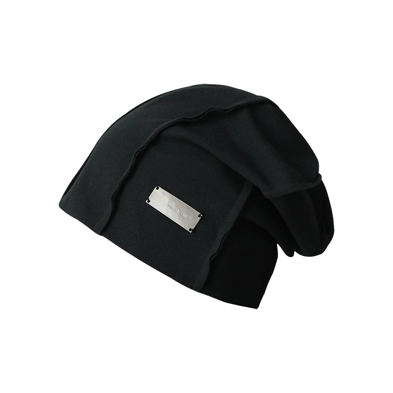 鐵標堆堆帽顯臉小百搭網紅包頭帽