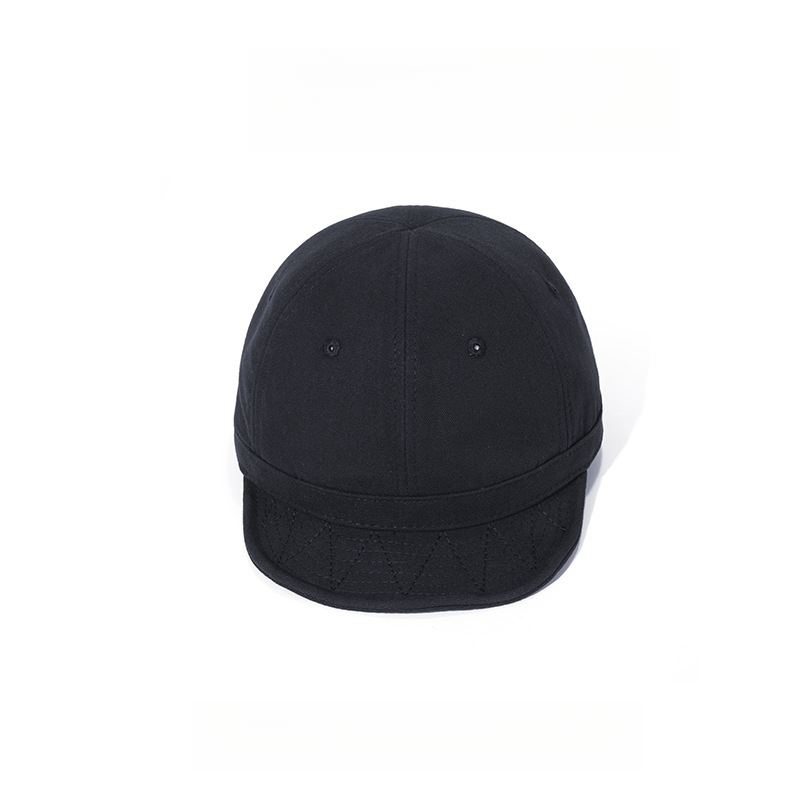 軟頂短檐透氣大頭圍棒球帽男女同款