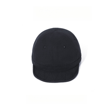 軟頂短檐透氣大頭圍棒球帽男女同款