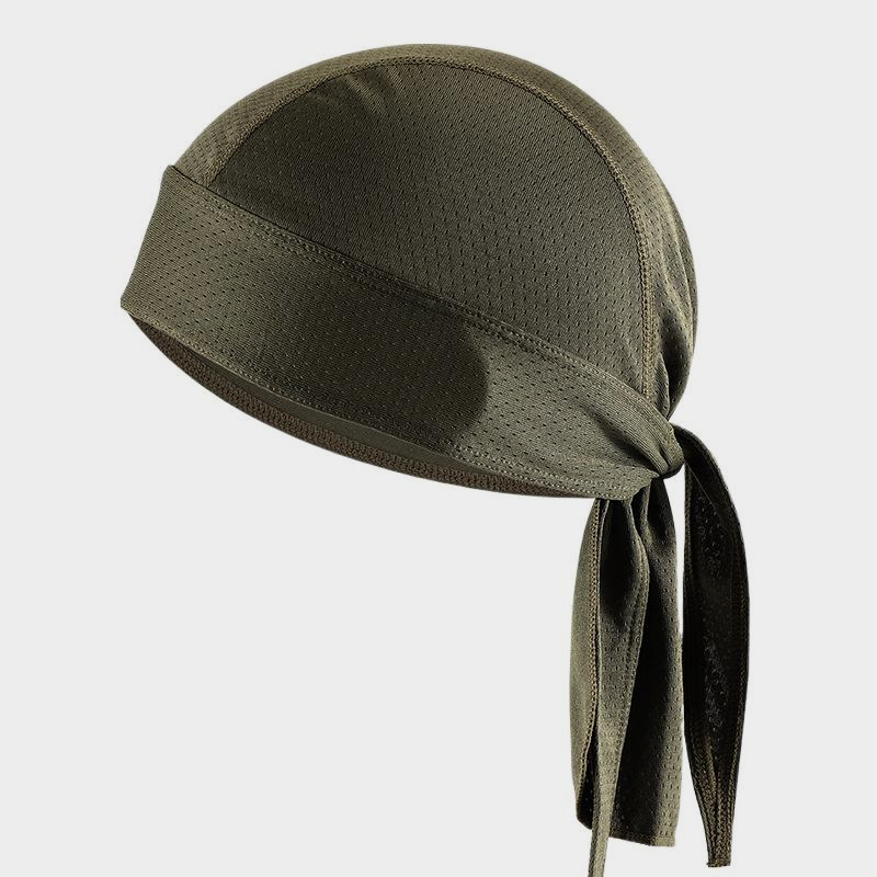 海盜頭巾帽速乾透氣戶外騎行機車包頭帽吸汗薄款