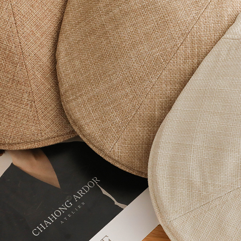 日系文藝寬檐鴨舌帽