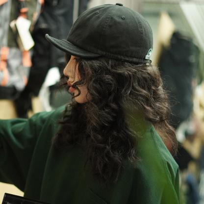 短檐抽繩男女同款百搭遮陽防曬帽軟頂棒球帽純棉透氣-uolomall