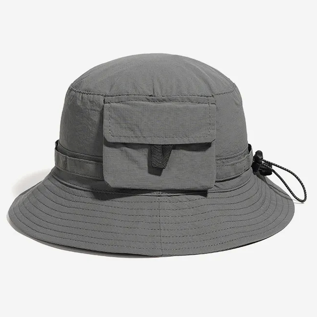 戶外登山必備速乾防水防紫外線可折疊漁夫帽男女同款