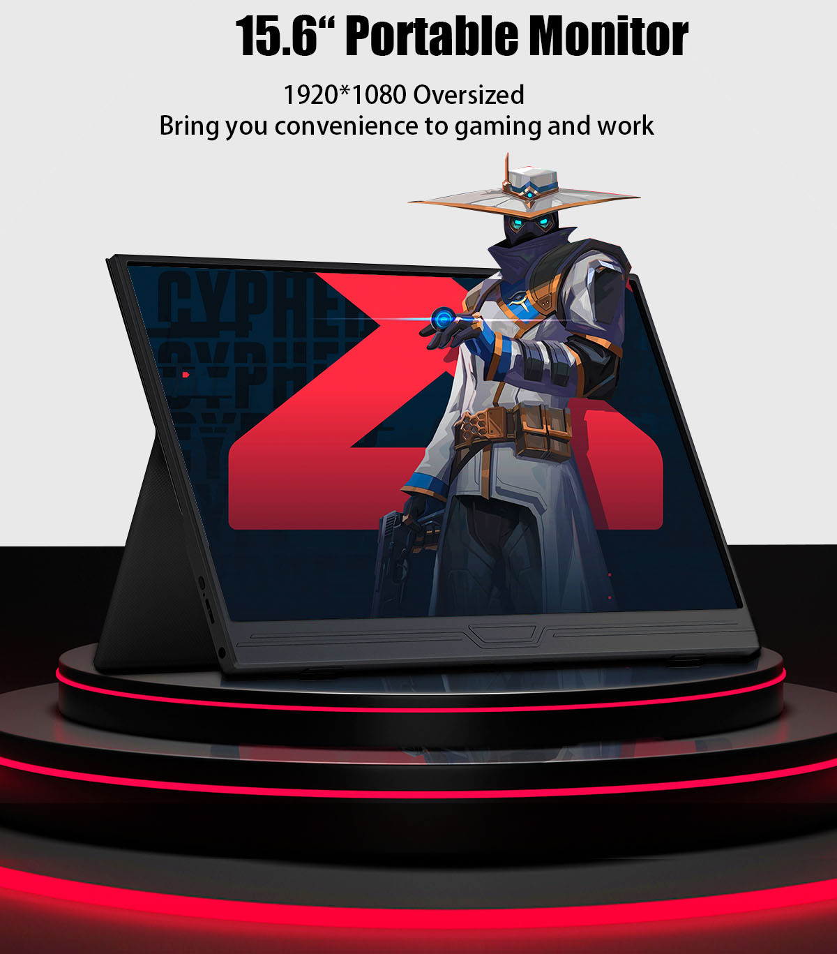 15.6" 60hz Portable Gaming Monitor