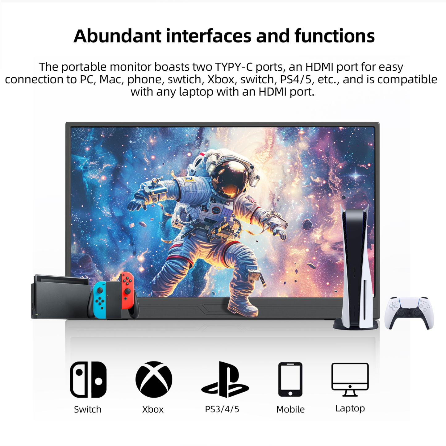 15.6" 144hz Portable Gaming Monitor