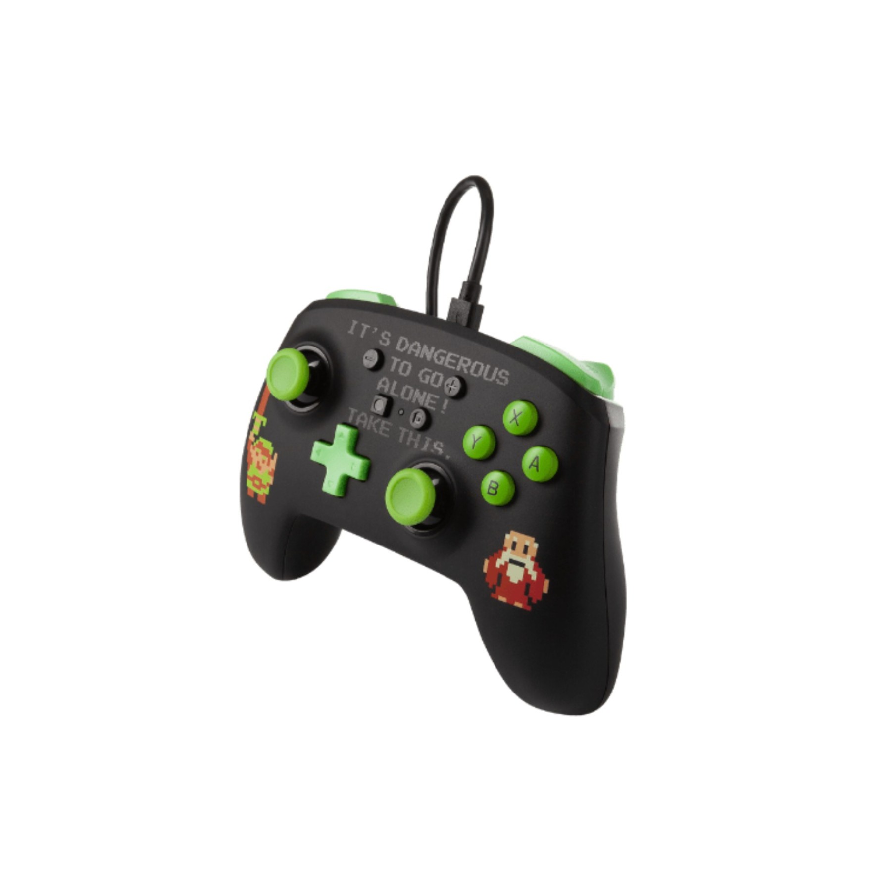 PowerA Nintendo Switch Enhanced Wired Controller : Retro Zelda (1518608-01)