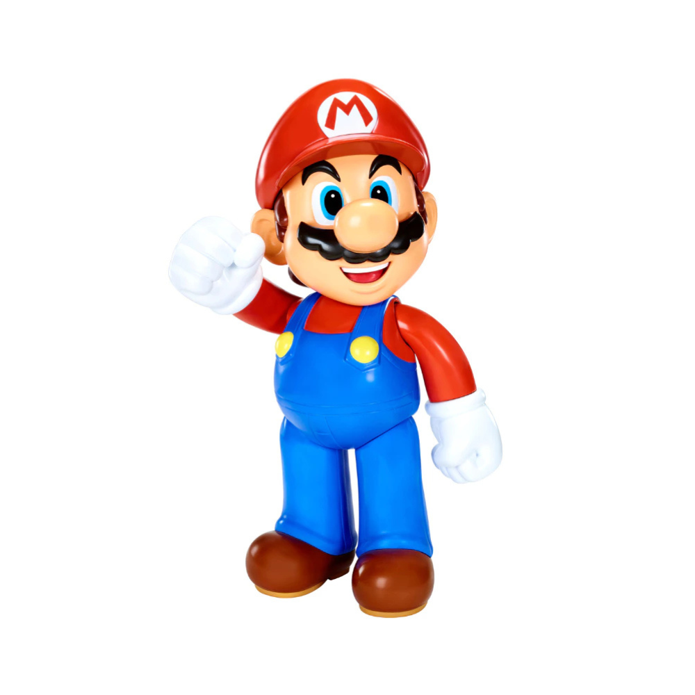Nintendo Super Mario 20 Inch Big Posable Figurines- Mario by Jakks Pacific
