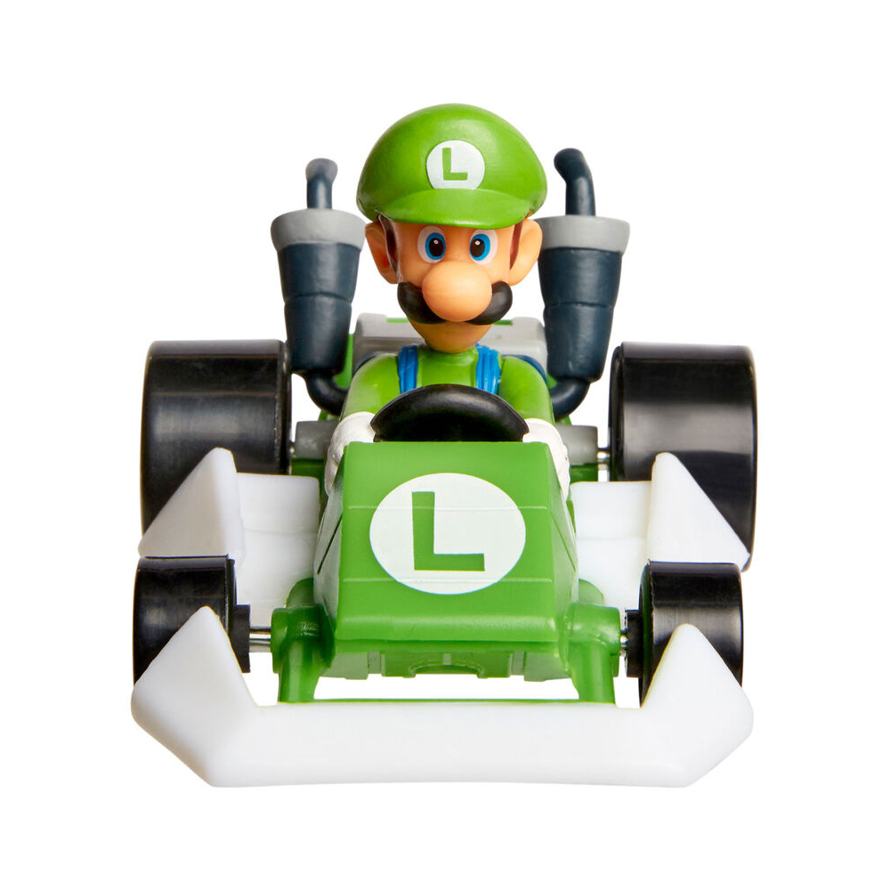 Nintendo Super Mario 2.5 Inch Kart Racers - Mario & Luigi & Yoshi & Shy Guy by Jakks Pacific