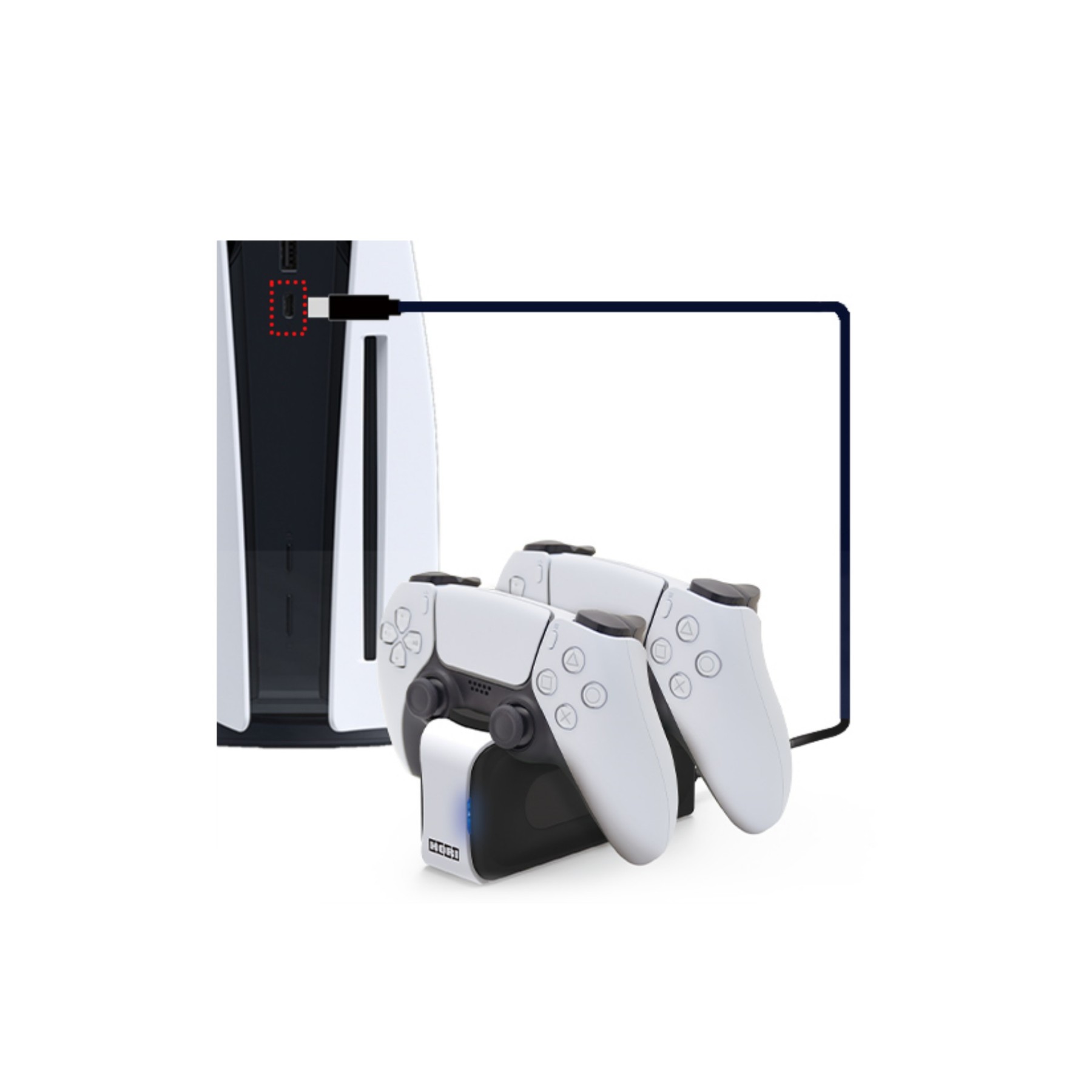 HORI DualSense Wireless Controller Dedicated Charging Stand (SPF-012) for PlayStation