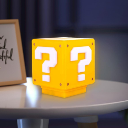 Super Mario Question Mark Rechargeable  Lamp