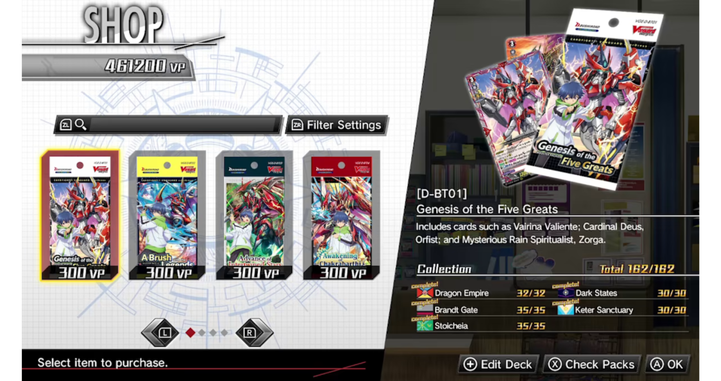 Cardfight! Vanguard Dear Days - Nintendo Switch