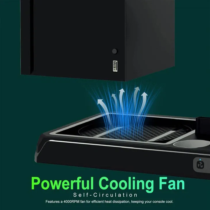 Honcam Vertical Cooling Stand for Xbox Series X/S