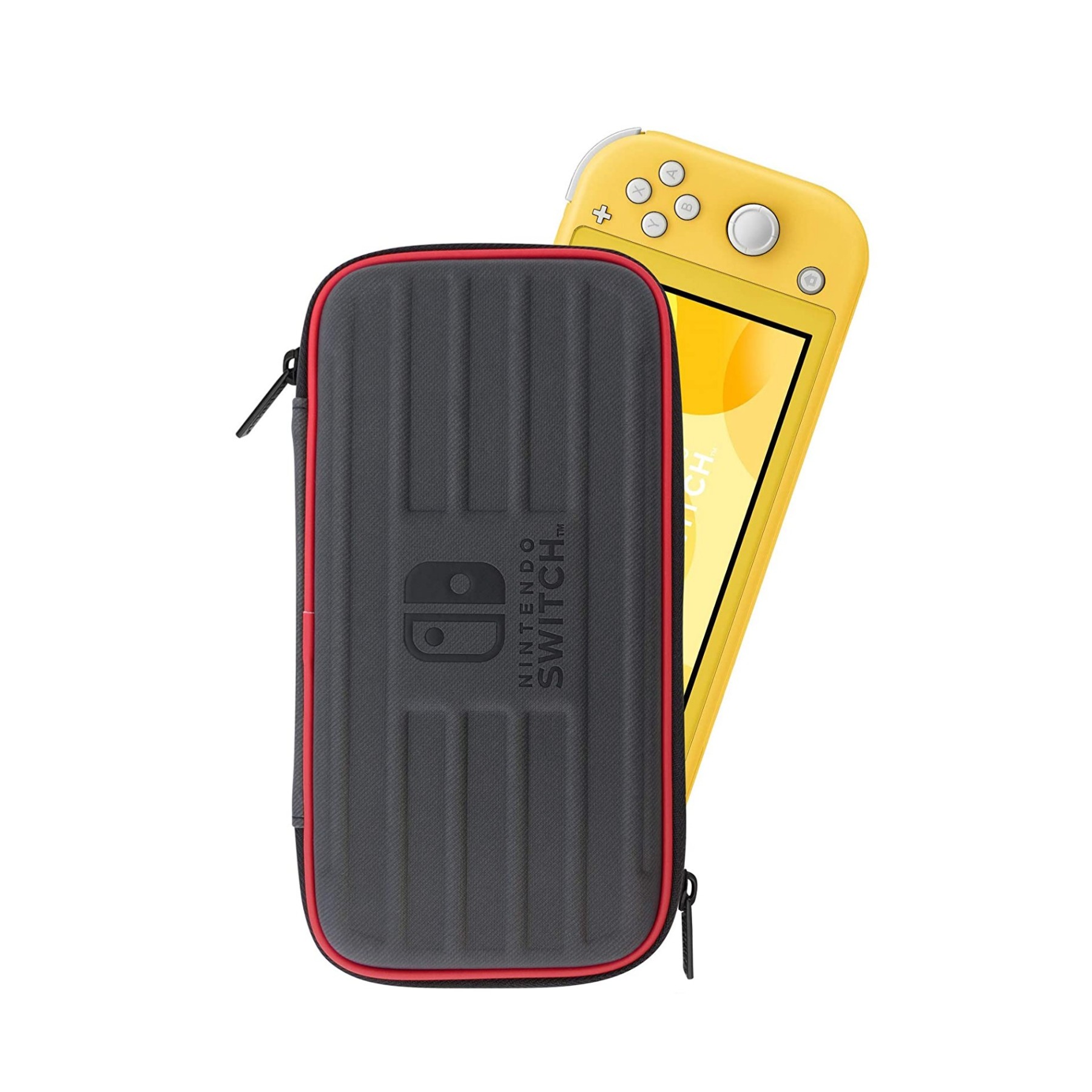 HORI Tough Pouch Black X Red (NS2-016) for  Nintendo Switch Lite