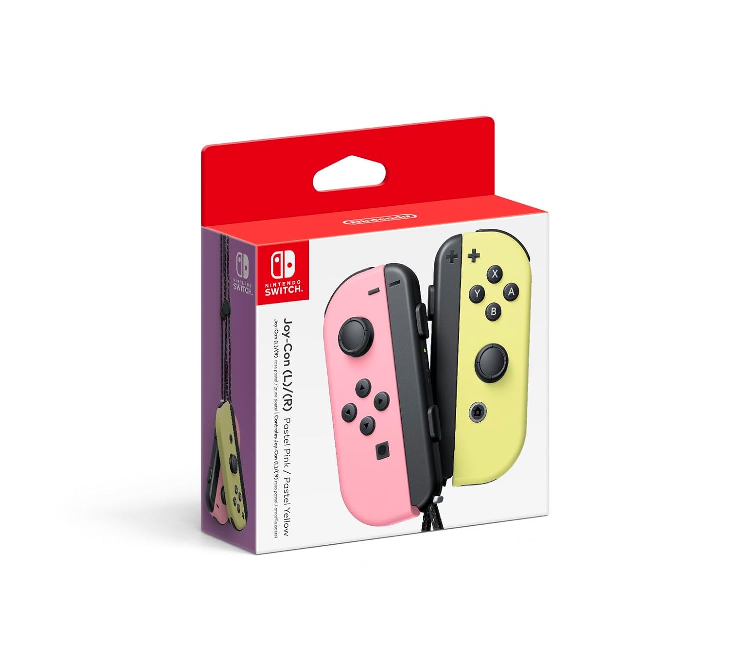 Nintendo Switch Joy-con (L)/(R)- Pastel Pink & Pastel Yellow