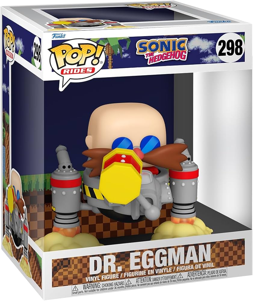 FUNKO POP! Rides DLX: Sonic the Hedgehog - Dr. Eggman #70584