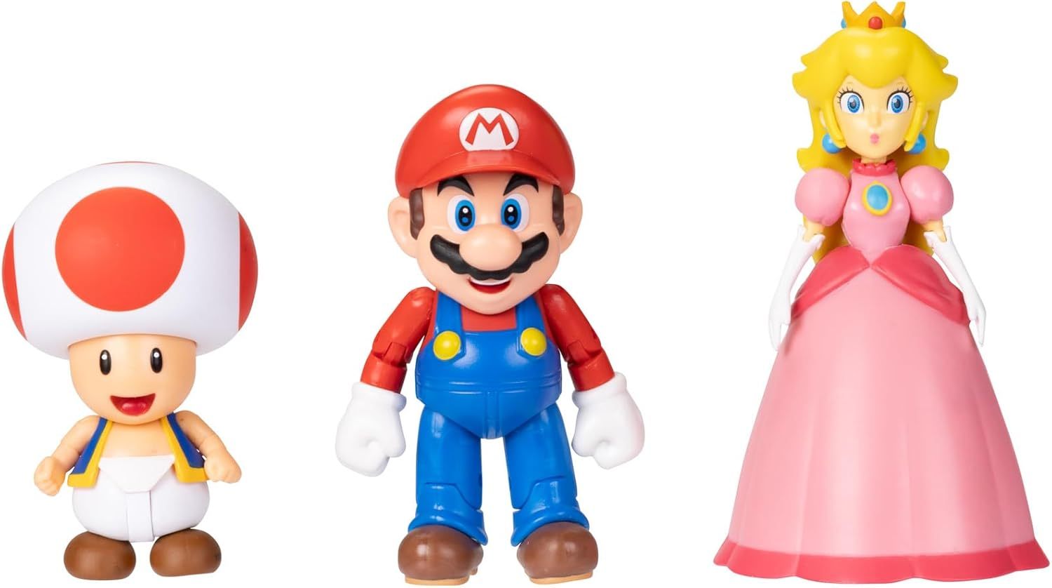 Nintendo 4" Mario & Friends 3-Pack by Jakks Pacific