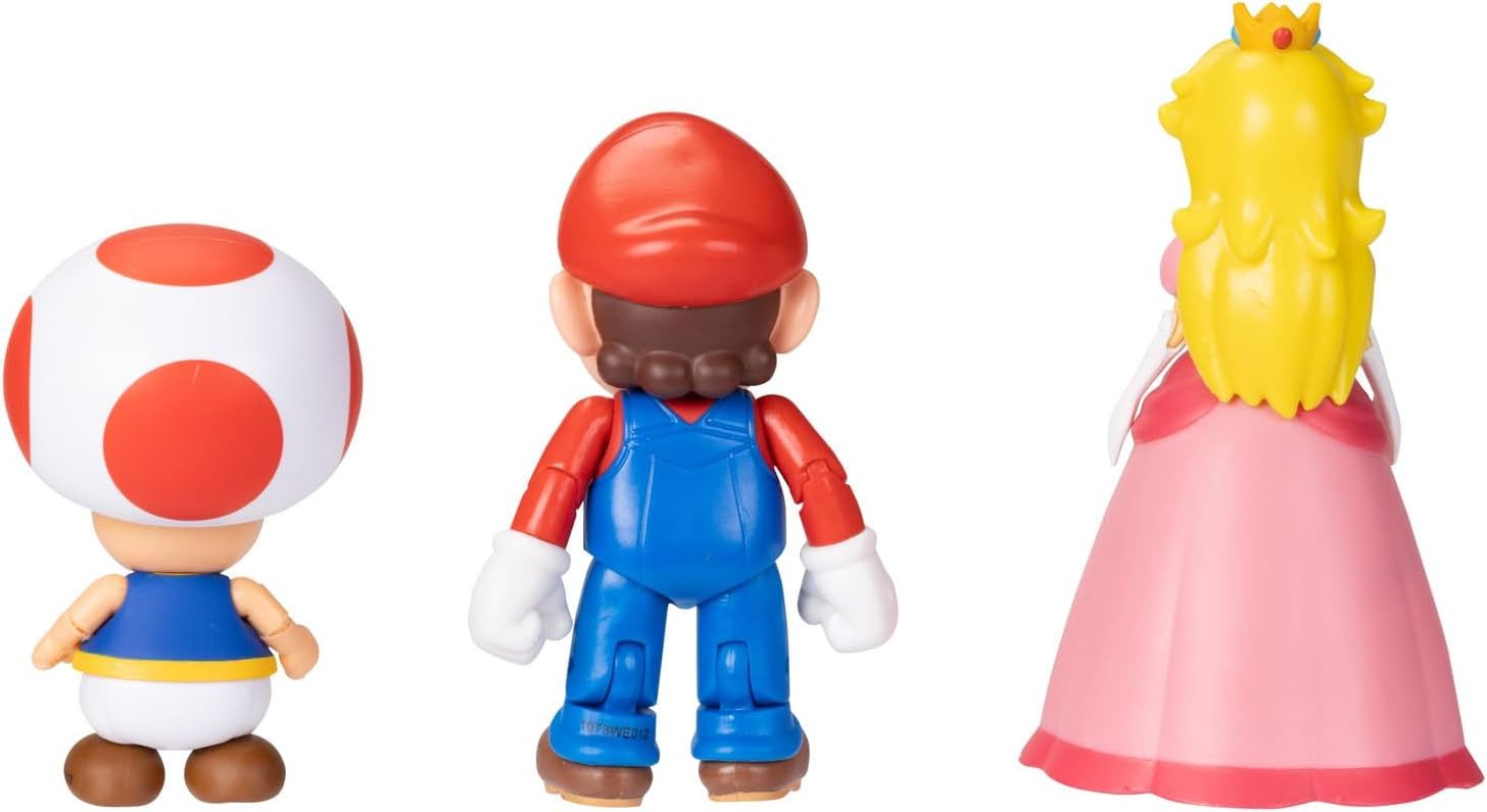 Nintendo 4" Mario & Friends 3-Pack by Jakks Pacific